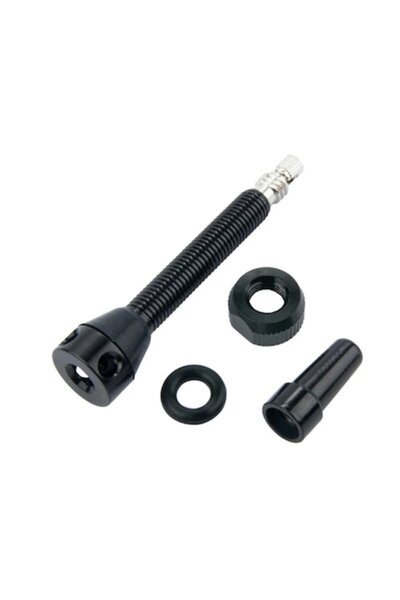 Valve Anvelopă Presta tubeless 44 mm cu 5 orificii de aer pentru biciclete de șosea/MTB, neagră