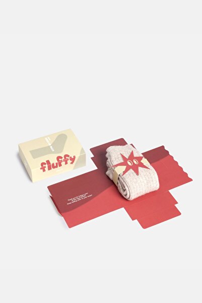 Hype of Steps Milky - Μάλλινες κάλτσες