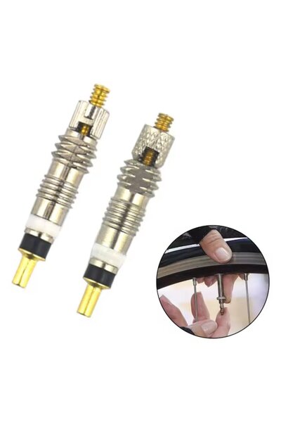 SEM Set of 4 Presta Valves for Road, MTB, Cross Country Bikes - Universal