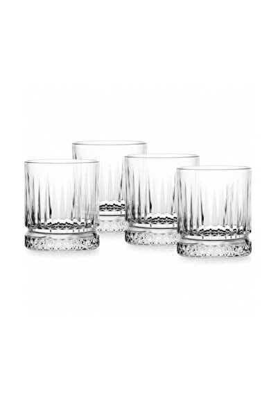 Paşabahçe Set of 4 whiskey glasses, Elysia, 355 ml