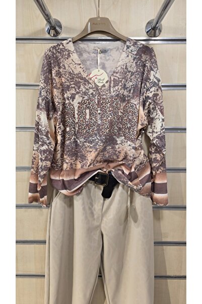 Park Moda Blouse Mixed Pattern