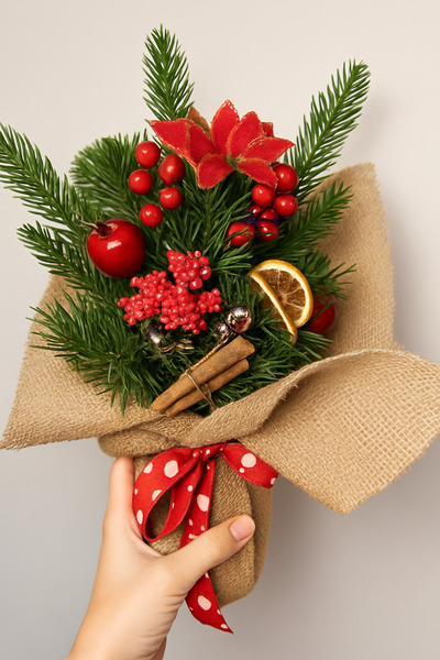 OEM Christmas Arrangement – ​​Handmade