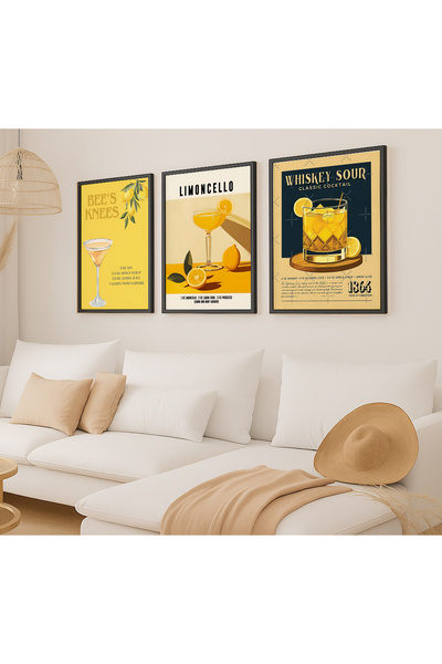 VOBA STORE ΣΕΤ ΤΡΑΠΕΖΙΟΥ MDF ΜΕ ΤΑΜΑΙΡΙΑ ΤΥΠΟΥ ΜΠΑΡ 3 ΤΕΜΑΧΙΑ 98-ΜΑΥΡΟ