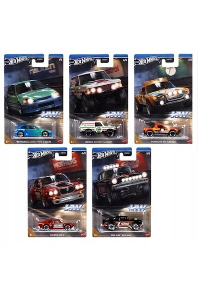 HOT WHEELS Speed Graphics 2024 - Set of 5 Metal Cars (1:64)