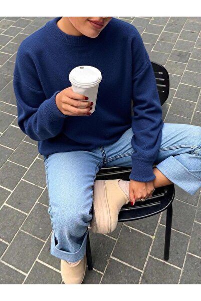 Basko fashion Women's Soft Fleece-Lined Sweater