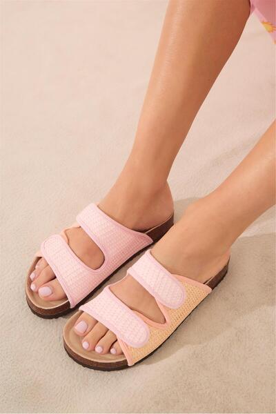 Perspective Women Secret Двохремінкові тапочки на липучках