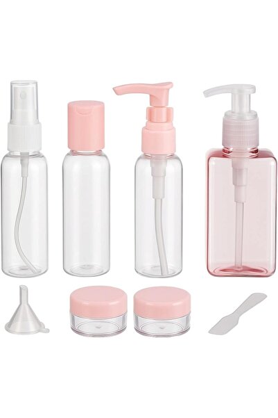 VENDIX Travel Bottles Kit, Leak-Proof Portable Toiletry Containers Set - Clea...