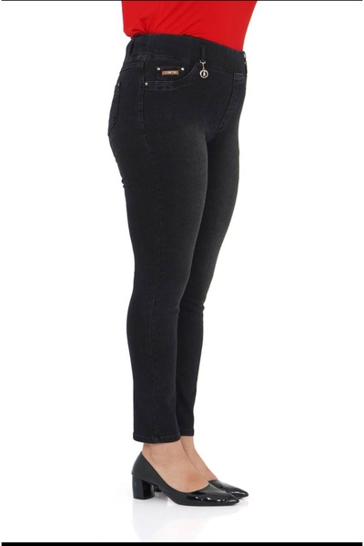 PARKDERİN Plus Size, Recovery, Cotton, Full Lycra, Denim Pants