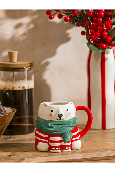 LC Waikiki Lcw Home Mixed Bear Figured Ceramic Mug 360 ml