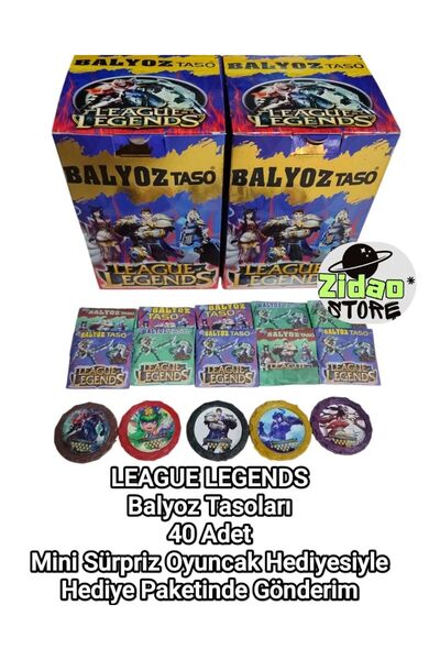 Emrah Gültekin مجموعة تاسو من سلسلة ليج ليجندز 40 قطعة، مجموعة جديدة للجمع، ه...