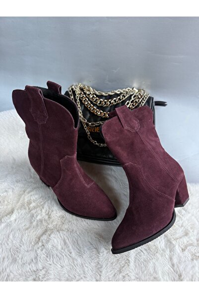 Miarma Designs Burgundy suede boot