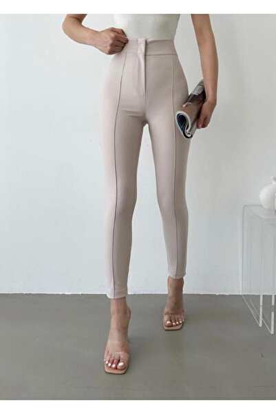 ADAMODA.RO Pantaloni simpli bej