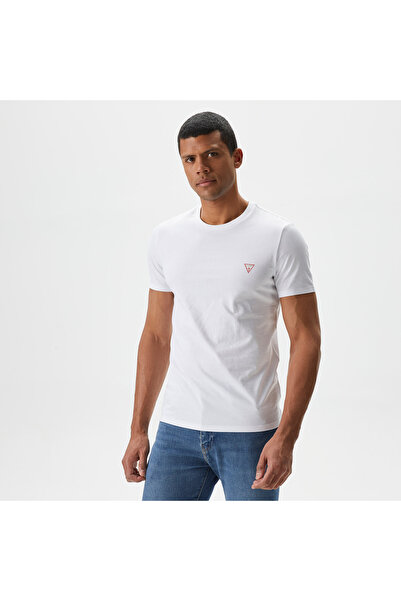 Guess Üçgen Logolu T-Shirt M2YI36I3Z14