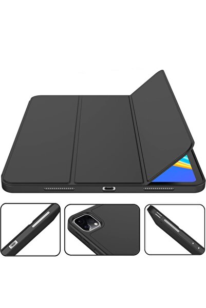 SKYDDAR INNOVATION Tablet case for iPad Pro 12.9, Pencil holder Flex Trifold, sticker set, Purple