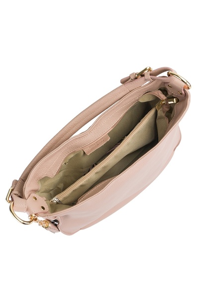 Posete Fagaras Melinda Leather Purse - Red, Casual Bag Made of Genuine Leather, Handbag, Bags