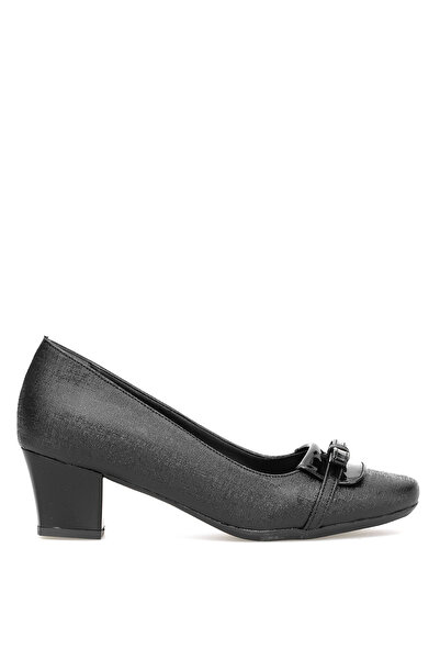 Ayakkabı Fuarı Elit 25Kmst714N Women's Classic Heeled Shoes Black