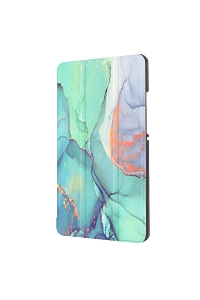 SKYDDAR INNOVATION Tablet case for Samsung Galaxy Tab A11 Plus / A9 Plus, FoldPro, Green time, set sticker