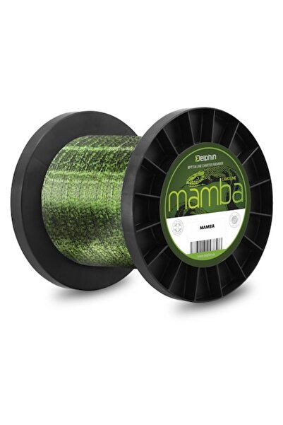DELPHİN Μονοϊνώδης πετονιά MAMBA, καμουφλάζ, 0,26 mm–0,34 mm, 1000 m