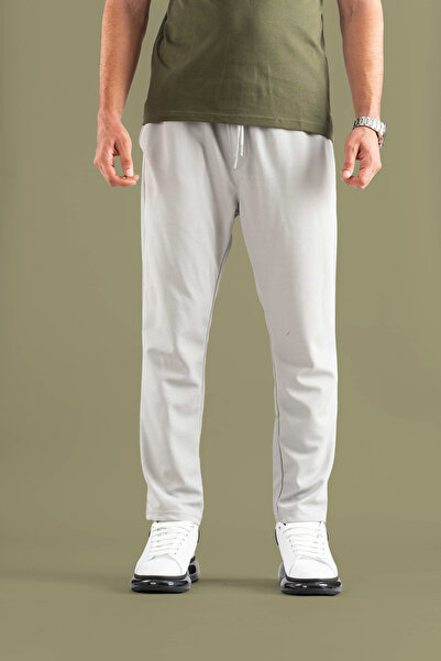 bombe Men's Elastic Waist Slim Fit Basic Cotton Jogger