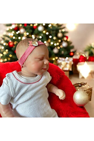 The Cloudish Shop Handmade baby hair band dried rose christmas new year banda...