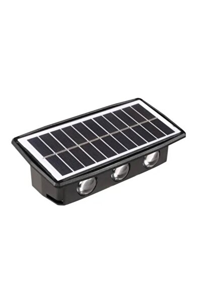 Kludoo Set de 2 lămpi solare de perete bidirecționale, KLUDOO, lumină caldă, ...