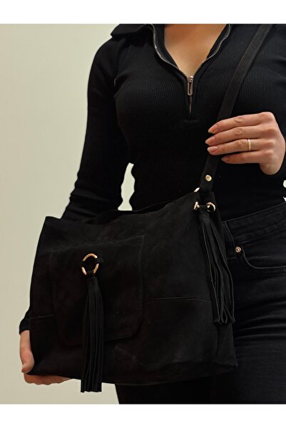 MaVaux Marilla 100% Genuine Nubuck Casual, Soft Leather Stylish Design Puppy Shoulder and Crossbody Bag