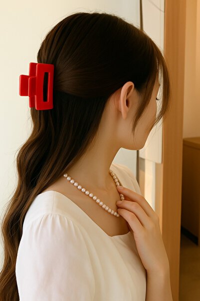 cityvision Red Color Television Model Clothespin Hair Clip 11 cm - Stylish and Durable