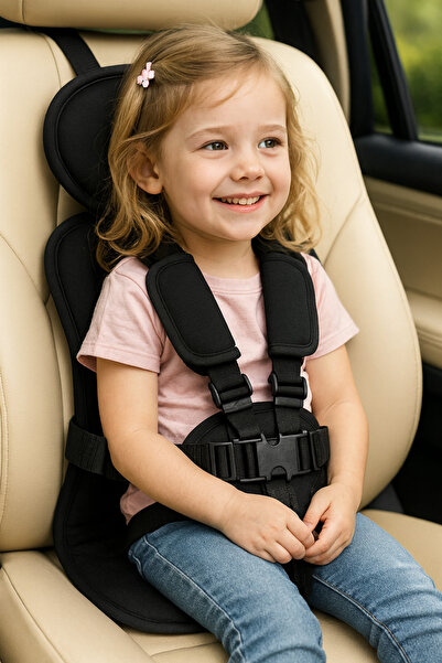 Moda West Çocuk Araç Güvenlik Koltuğu Ayarlanabilir Taşıma ve Kemer Sabitleme...