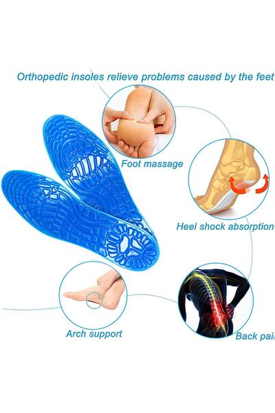 Minion Konfor Masaj Tabanlığı Masaj Etkili Tabanlık Ark Destekli Hafif Kesile...