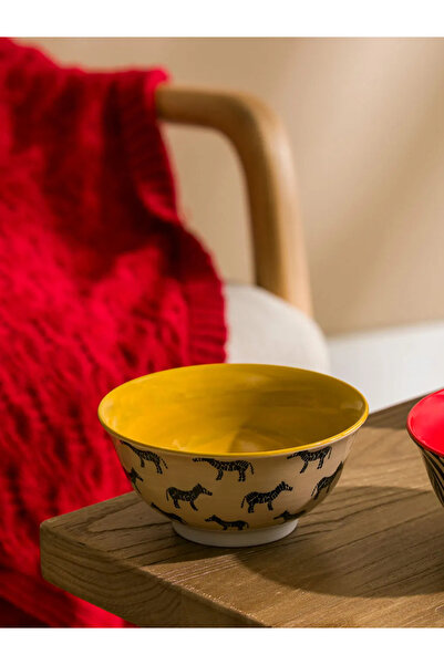 LC Waikiki Lcw Home Mixed Printed Porcelain Bowls Set of 2, 12 cm