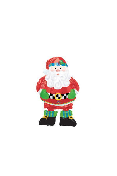 Colorland بالون سانتا كلوز الهوائي ٣٧ بوصة - زينة عيد الميلاد القابلة للنفخ (...