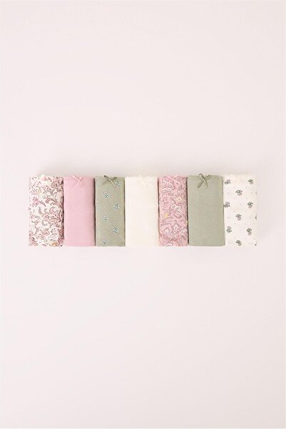 Perspective Women Secret 7-пакет класичних бавовняних трусиків, різнокольоровий принт