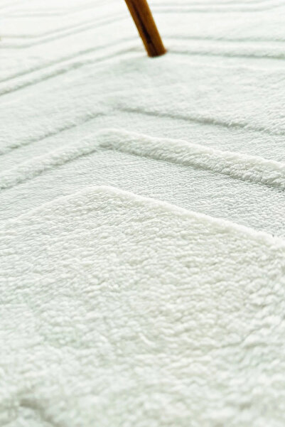 Decomia Home Lina Σκανδιναβικό υφαντό κρεμ μαλακό βελούδινο σγουρό χαλί σαλονιού Runner Rug παιδικό χαλί