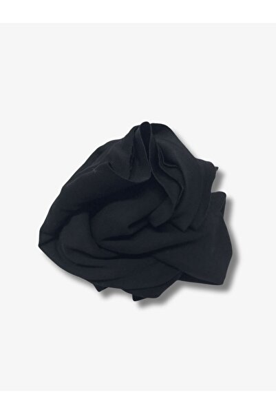 Yiğit Kumaş Sports Team Flowy Polyester Combed Stretch Fabric, Piece 90X160 cm Black Color