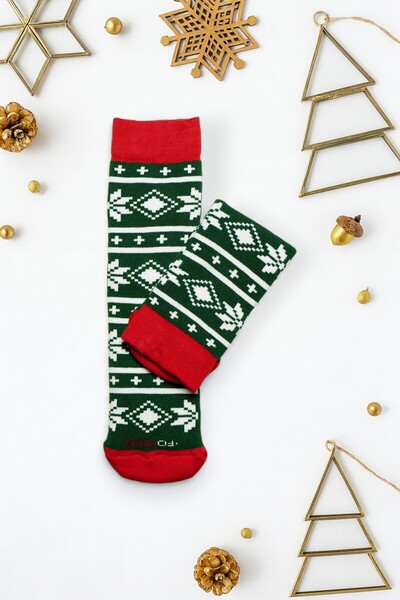 Rumon New Year's Themed Towel Socks