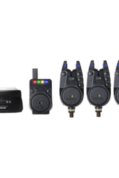 PROLOGIC C-Series Alarms + Receiver + Bivvy Tent Light Set, 3+1