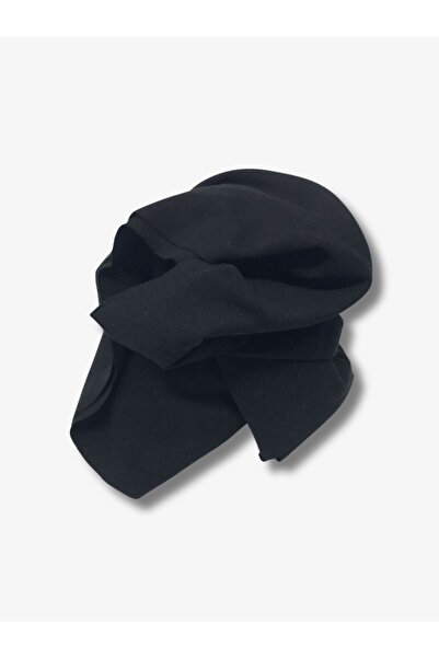 Yiğit Kumaş Thin Ribana Fabric, Piece 75X160 cm Black Color