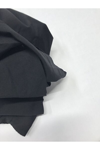Yiğit Kumaş Sports Teamwear Flowy Polyester Combed Stretch Fabric, Piece 290X165 cm Black Color