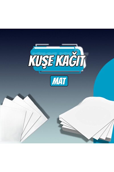 Orbak Kağıt Mat Kuşe A5 80 gr - 100 Adet 14,8x 21 cm