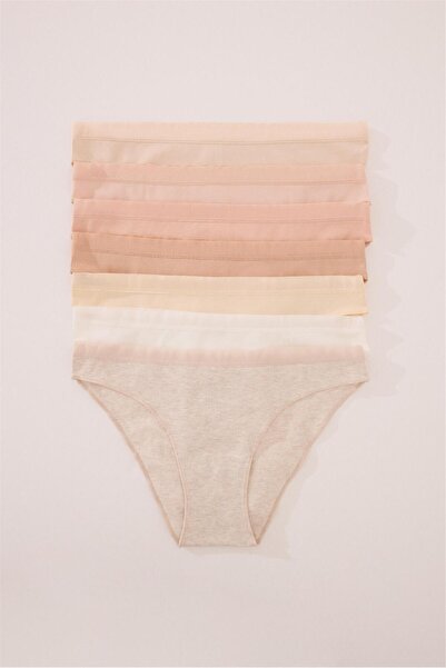 Perspective Women Secret 7'li Класичні природні відтінки Трусики