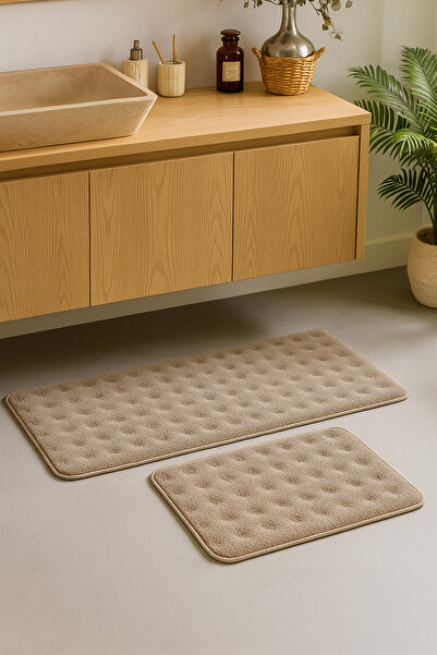 Minteks Bouble 2-Piece Bath Mat Set