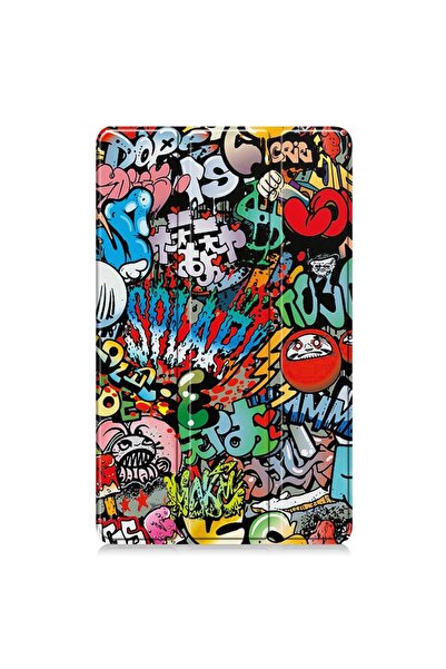 SKYDDAR INNOVATION Tablet case for Samsung Galaxy Tab A11 / A9, FoldPro, Urban vibe, set with sticker