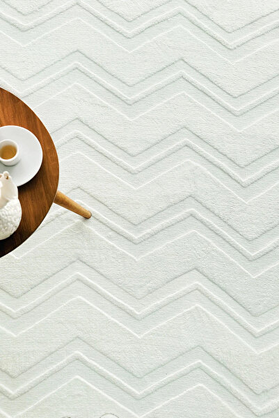 Decomia Home Lina Σκανδιναβικό υφαντό κρεμ μαλακό βελούδινο σγουρό χαλί σαλονιού Runner Rug παιδικό χαλί