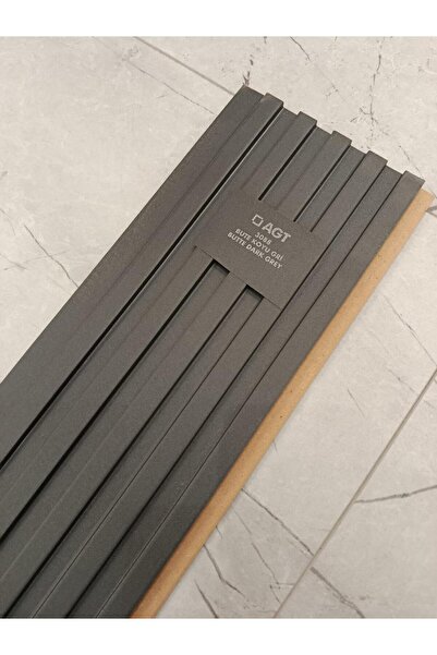 AGT AKYÜREK STORE LB 3783 MODEL BUTE KOYU GRİ DEKOR PROFİL DUVAR KAPLAMA PANE...