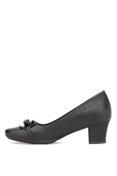 Ayakkabı Fuarı Elit 25Kmst714N Women's Classic Heeled Shoes Black