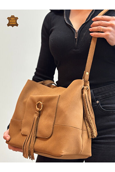 MaVaux Marilla 100% Genuine Nubuck Casual, Soft Leather Stylish Design Puppy Shoulder and Crossbody Bag