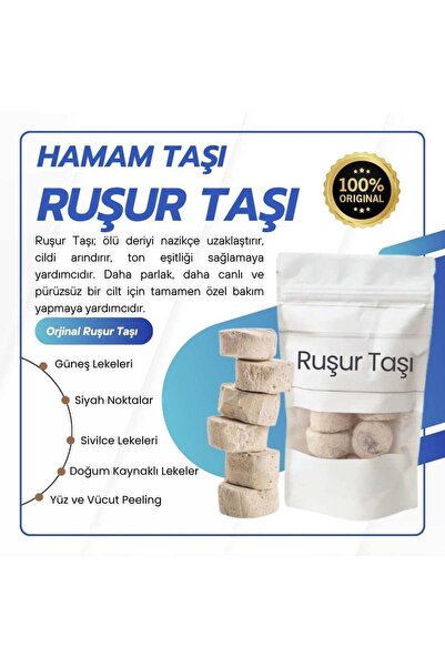 Kisarna Ruşur Taşı Beyazlatmaya ve Ölü Derilerden Arındırmaya Yardımcı Peelin...