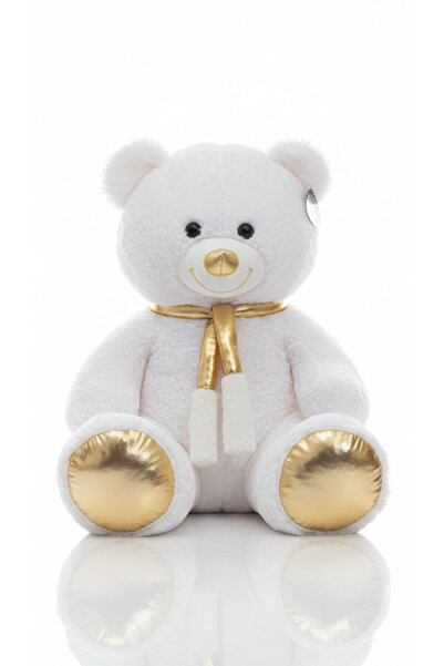 POLLYTOYS PELÜŞ OYUNCAKTA DÜNYA MARKASI Ayıcık Atkılı Parlak Seri 90 cm - Yum...