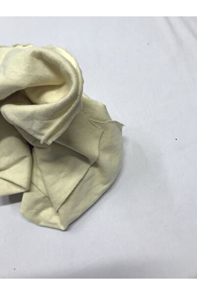 Yiğit Kumaş Single Jersey Fabric, Piece 55X150 cm Cream Medium Quality