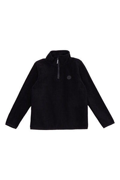 Discovery Expedition Siyah Erkek Çocuk Polar Sweatshirt D5WB-SWT3332